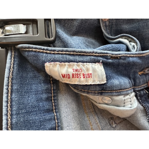 Lucky Brand Jeans Size 12 / 31R Sweet Mid-Rise Boot - Picture 10 of 11